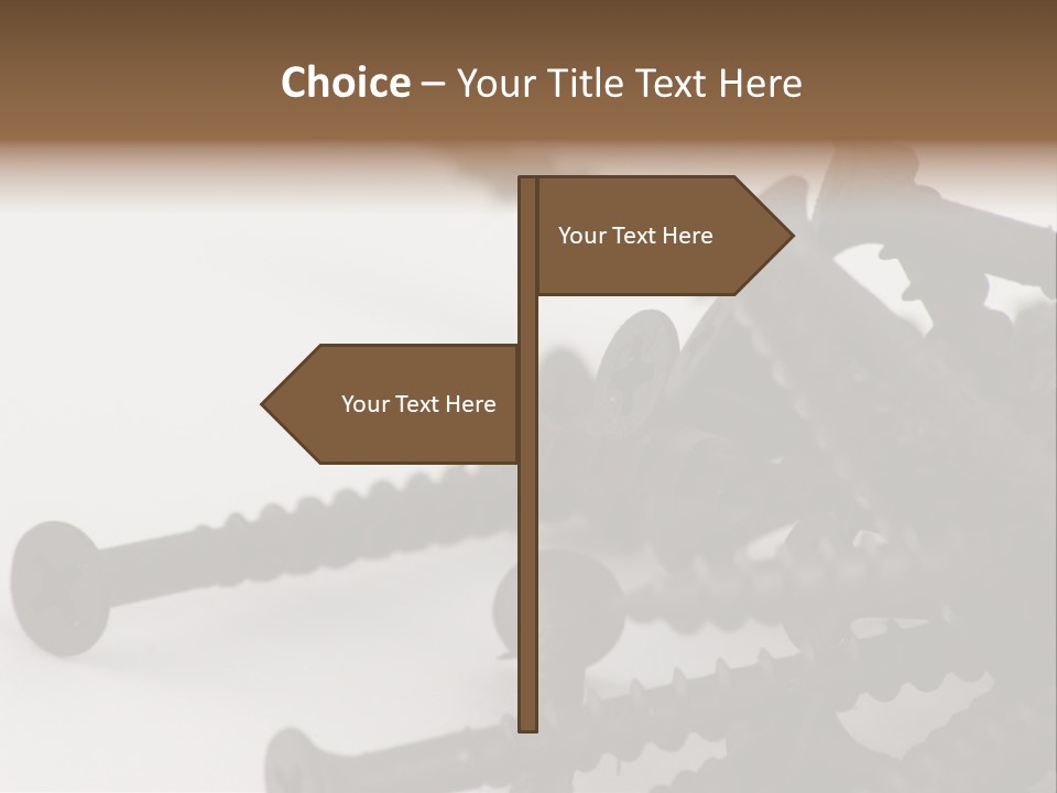 Drywall Screws PowerPoint Template