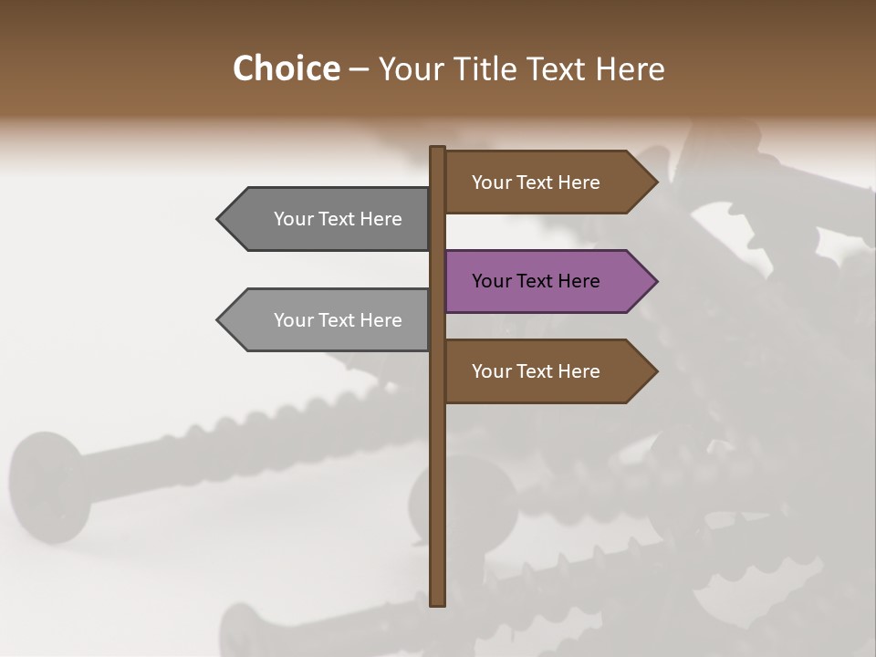 Drywall Screws PowerPoint Template