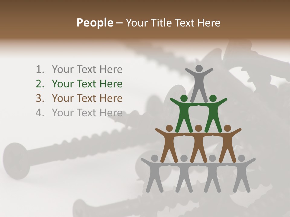 Drywall Screws PowerPoint Template