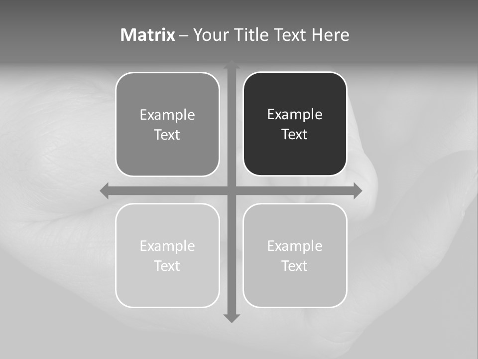 Teacher And Three Preschoolers Playing With Wooden Blocks PowerPoint Template