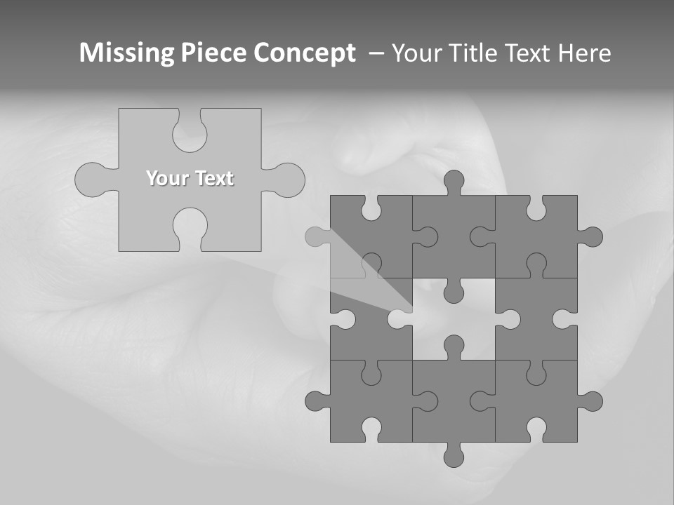 Teacher And Three Preschoolers Playing With Wooden Blocks PowerPoint Template