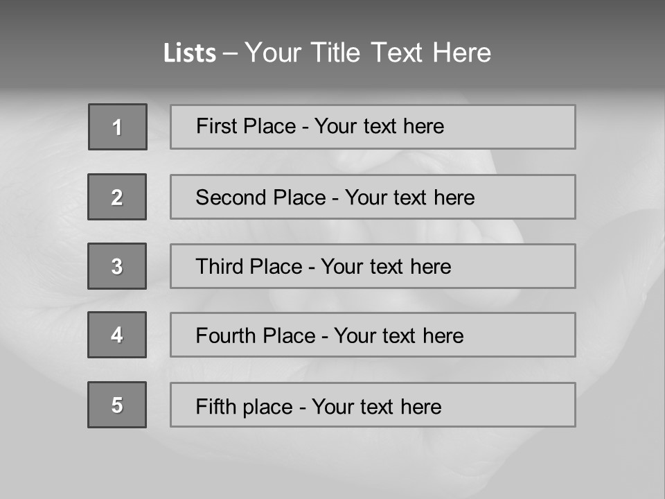 Teacher And Three Preschoolers Playing With Wooden Blocks PowerPoint Template
