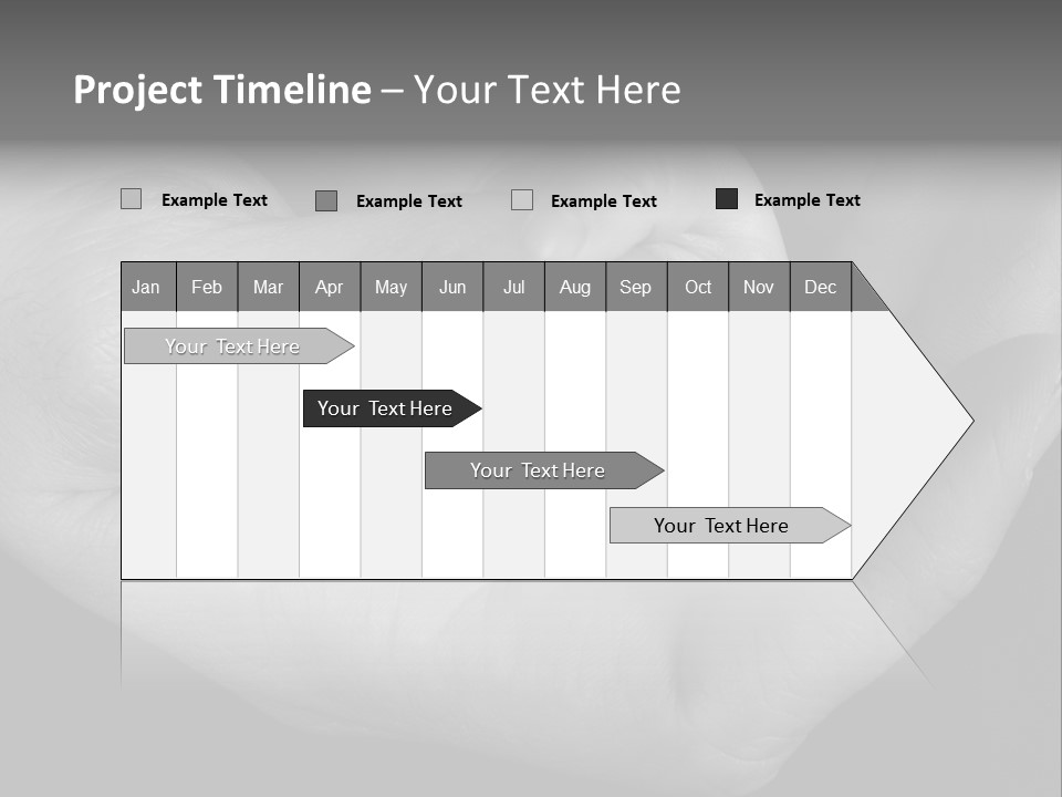 Teacher And Three Preschoolers Playing With Wooden Blocks PowerPoint Template