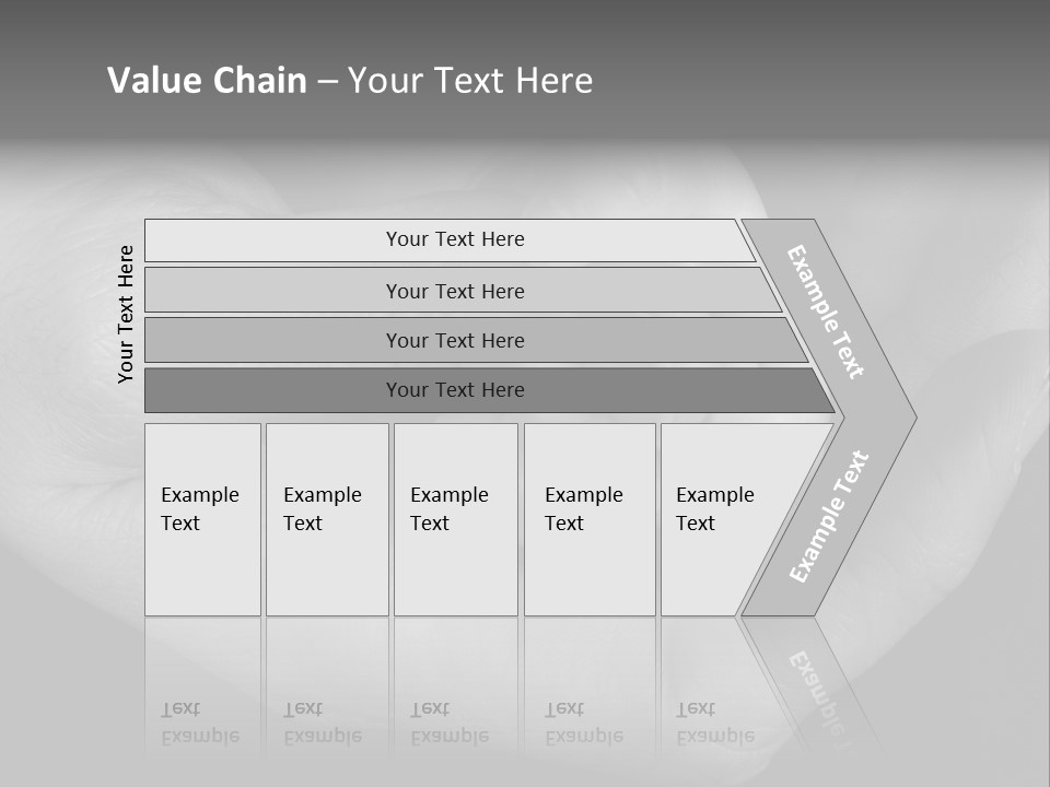 Teacher And Three Preschoolers Playing With Wooden Blocks PowerPoint Template