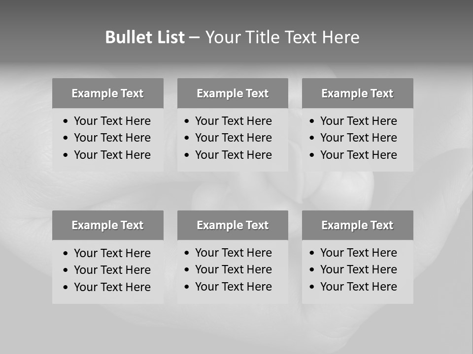 Teacher And Three Preschoolers Playing With Wooden Blocks PowerPoint Template