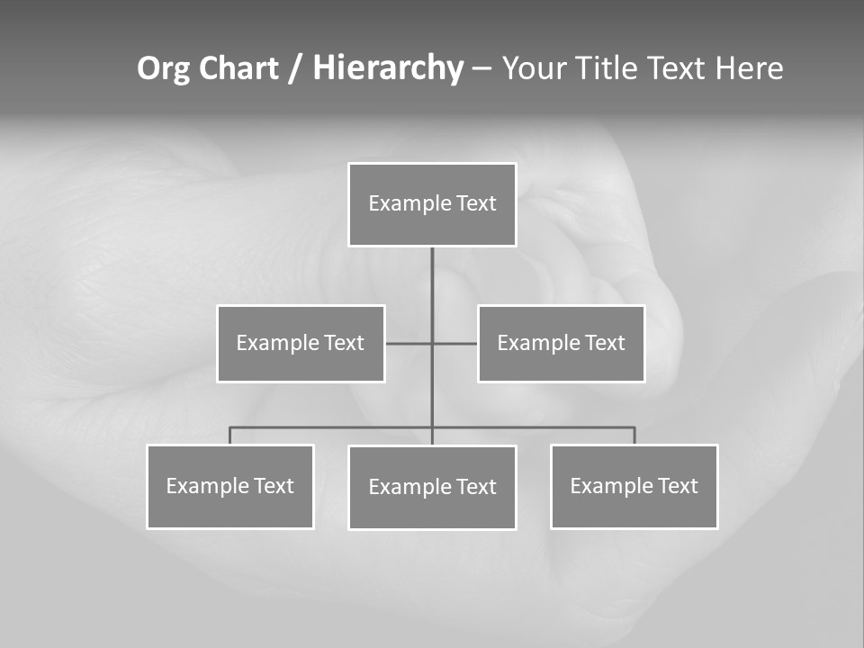 Teacher And Three Preschoolers Playing With Wooden Blocks PowerPoint Template