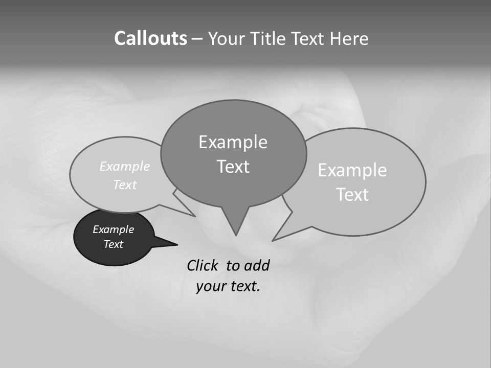 Teacher And Three Preschoolers Playing With Wooden Blocks PowerPoint Template