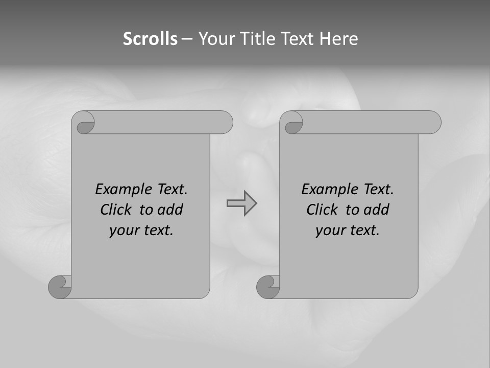 Teacher And Three Preschoolers Playing With Wooden Blocks PowerPoint Template