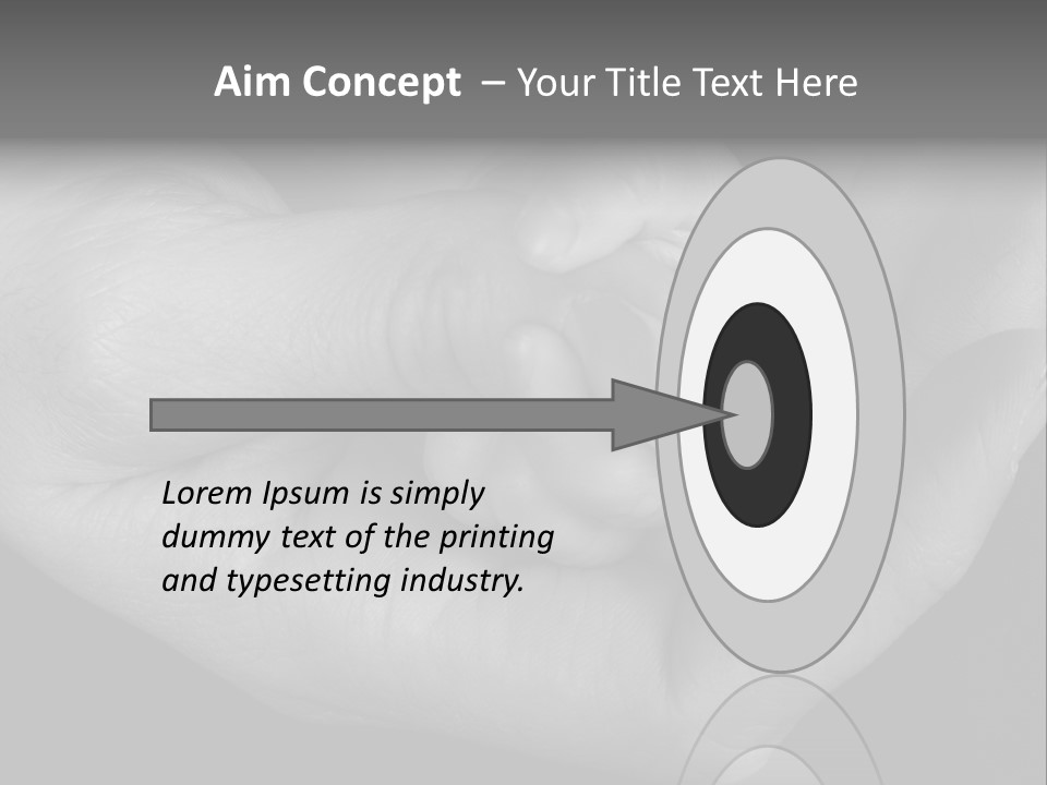 Teacher And Three Preschoolers Playing With Wooden Blocks PowerPoint Template