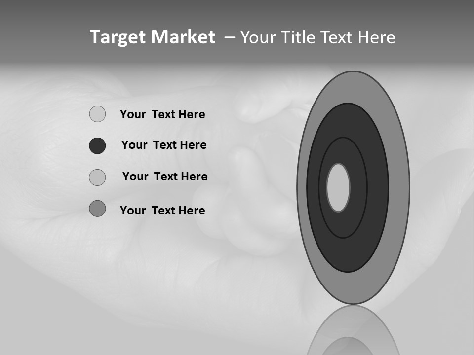 Teacher And Three Preschoolers Playing With Wooden Blocks PowerPoint Template