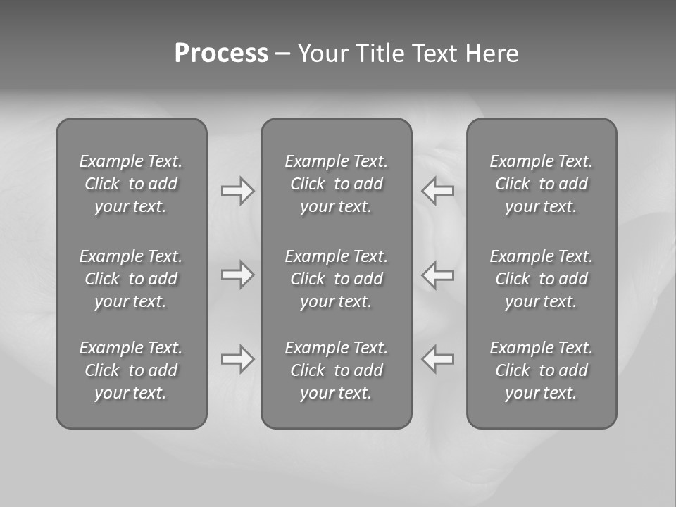 Teacher And Three Preschoolers Playing With Wooden Blocks PowerPoint Template
