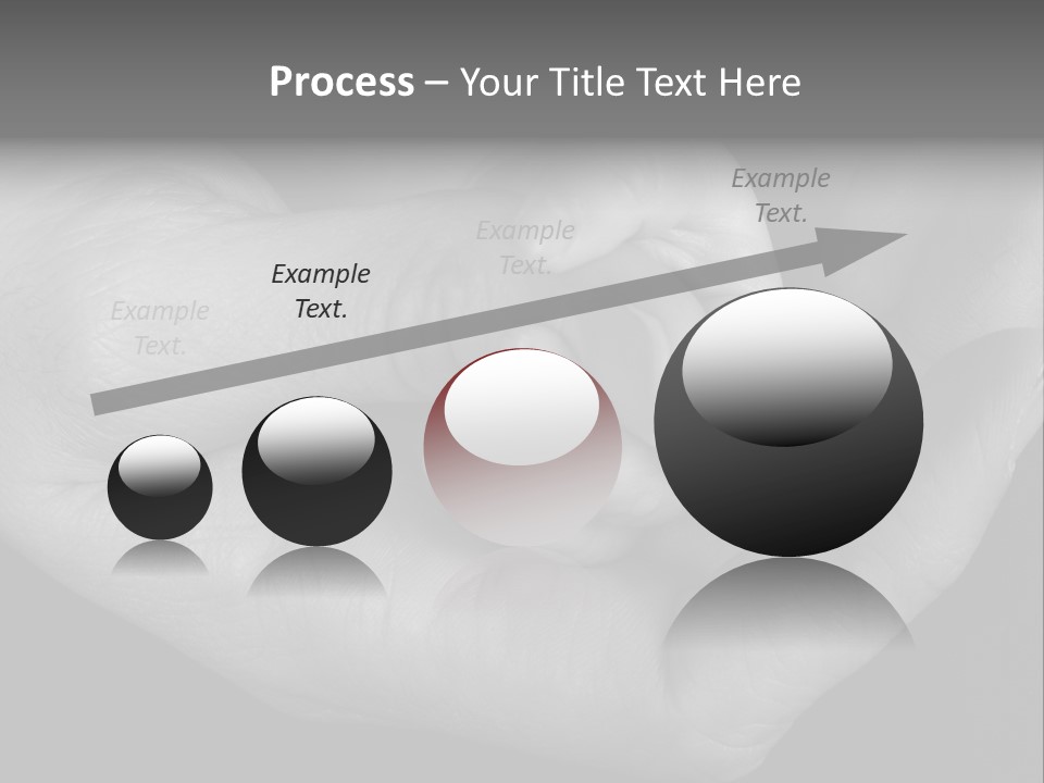 Teacher And Three Preschoolers Playing With Wooden Blocks PowerPoint Template