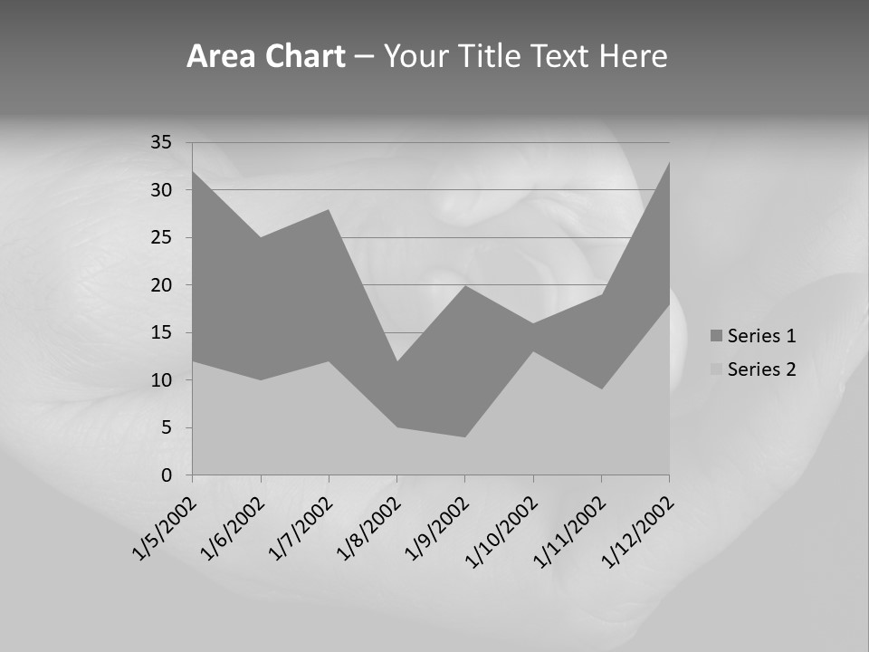 Teacher And Three Preschoolers Playing With Wooden Blocks PowerPoint Template