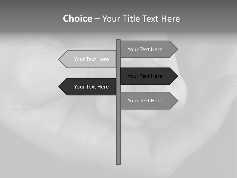 Teacher And Three Preschoolers Playing With Wooden Blocks PowerPoint Template