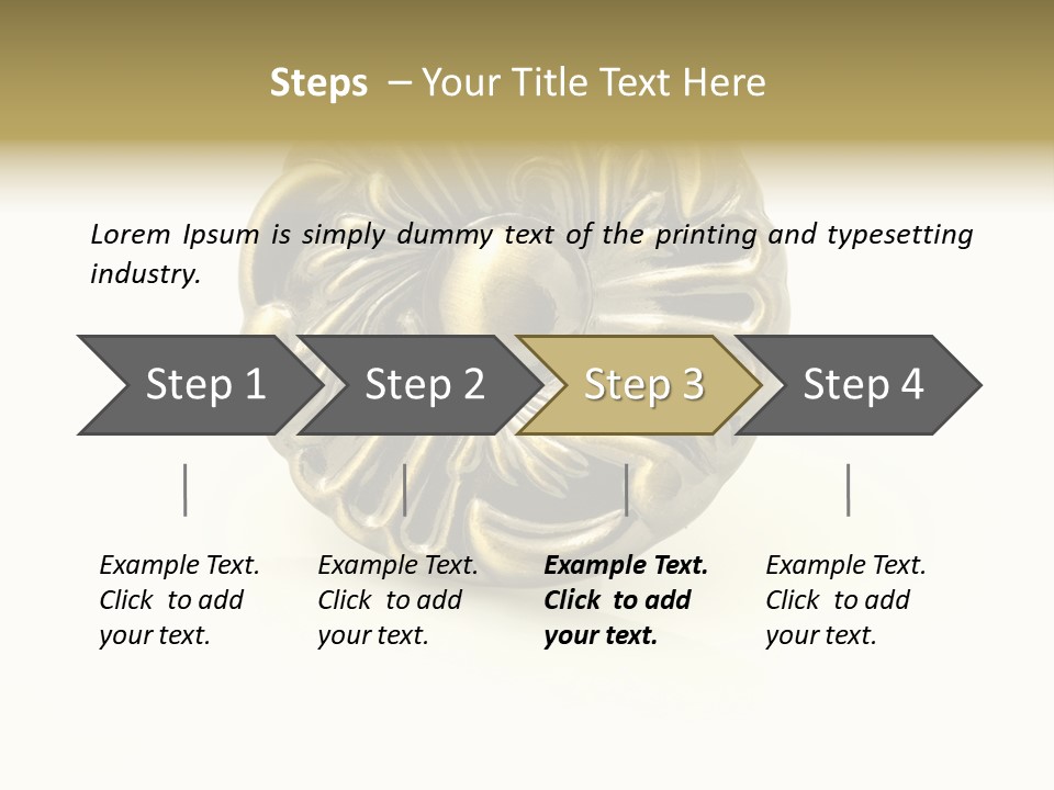 Door Knob. PowerPoint Template