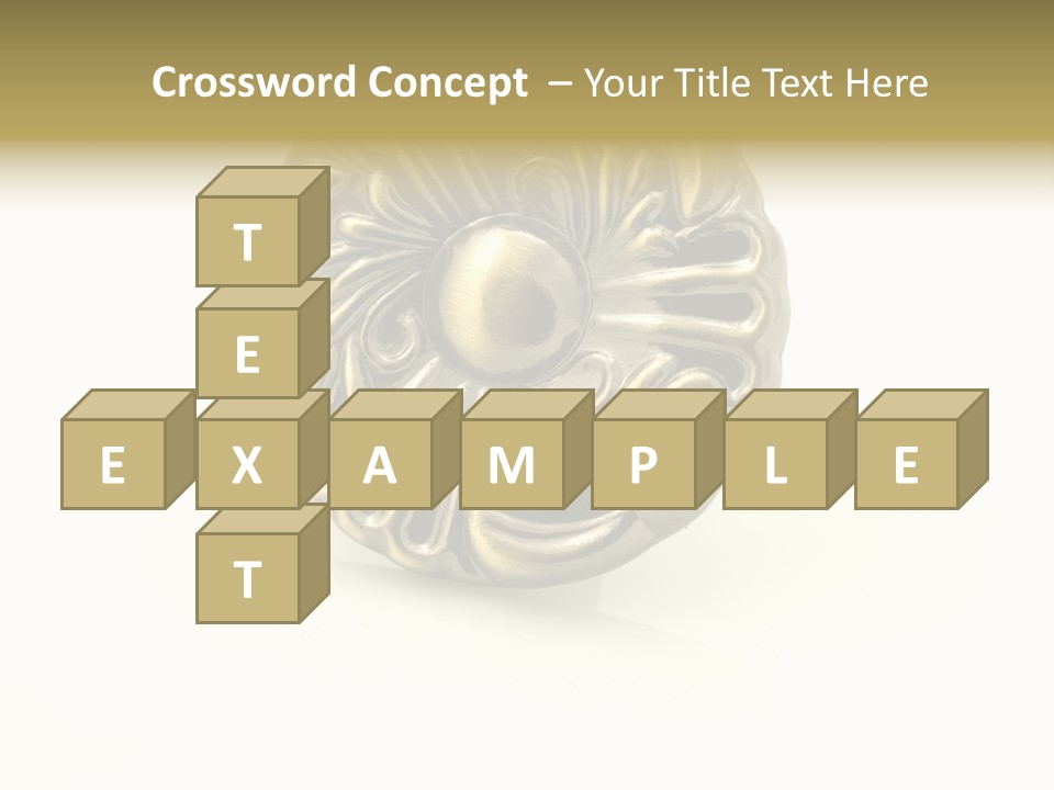 Door Knob. PowerPoint Template