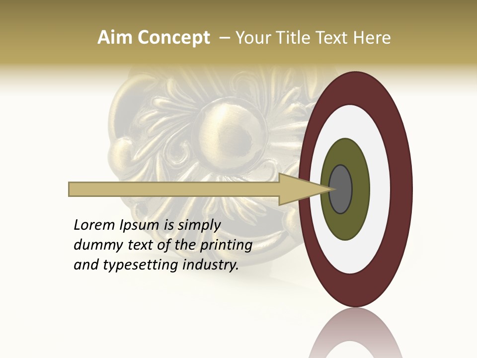 Door Knob. PowerPoint Template