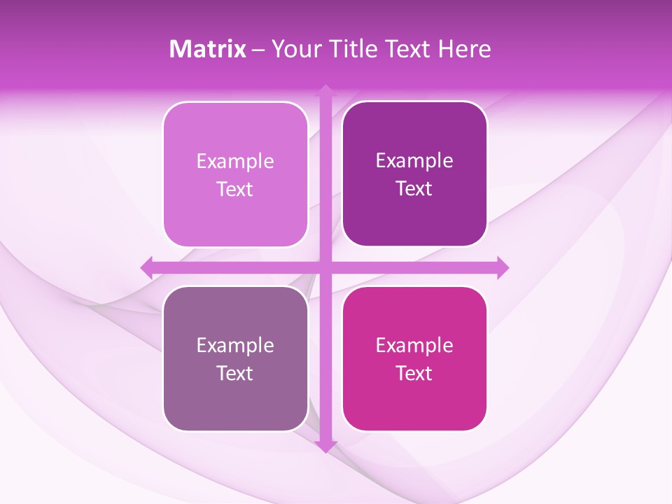 A Purple Abstract Powerpoint Presentation PowerPoint Template