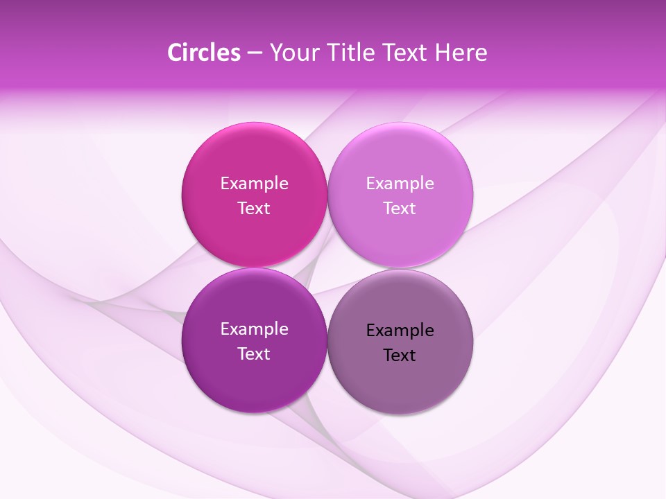 A Purple Abstract Powerpoint Presentation PowerPoint Template