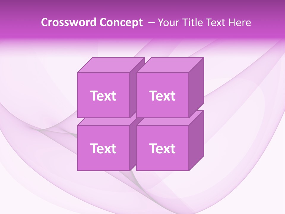 A Purple Abstract Powerpoint Presentation PowerPoint Template