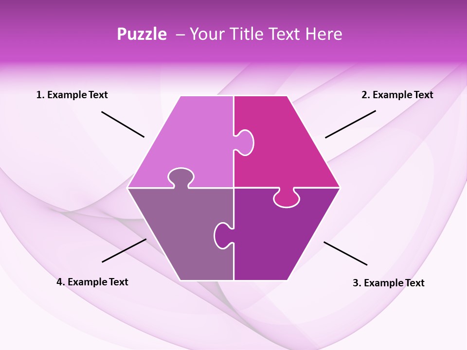 A Purple Abstract Powerpoint Presentation PowerPoint Template