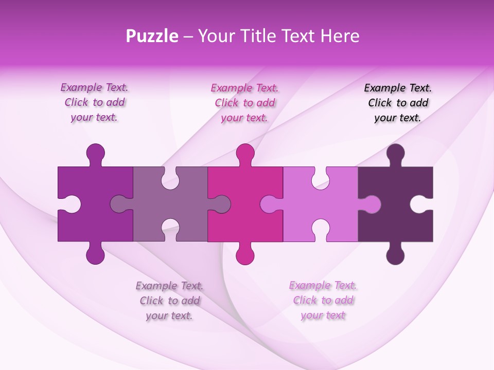 A Purple Abstract Powerpoint Presentation PowerPoint Template
