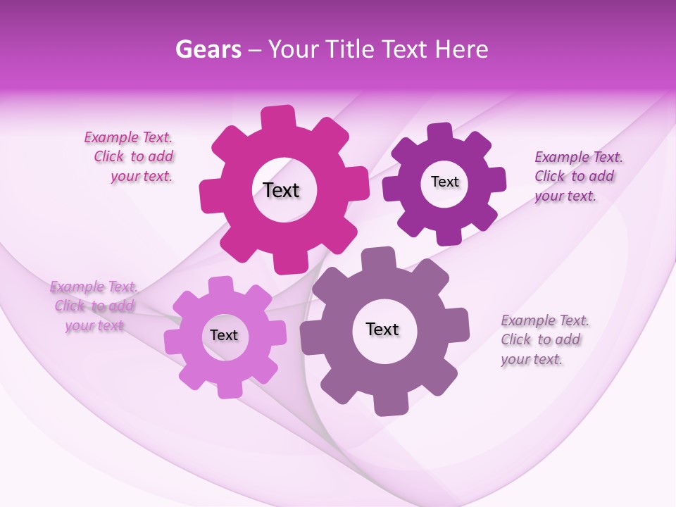 A Purple Abstract Powerpoint Presentation PowerPoint Template