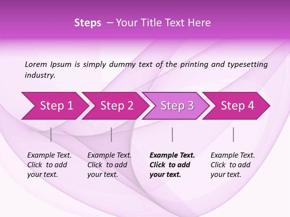 A Purple Abstract Powerpoint Presentation PowerPoint Template