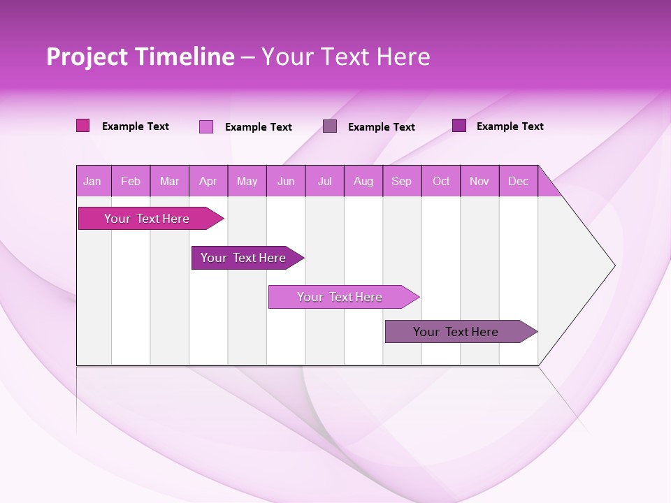 A Purple Abstract Powerpoint Presentation PowerPoint Template