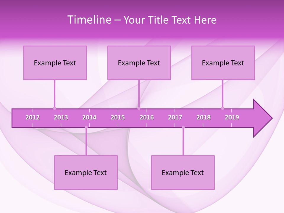 A Purple Abstract Powerpoint Presentation PowerPoint Template