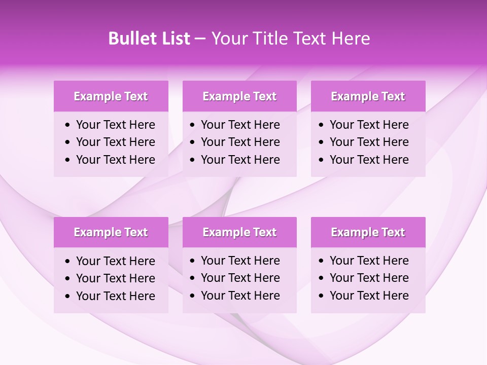 A Purple Abstract Powerpoint Presentation PowerPoint Template