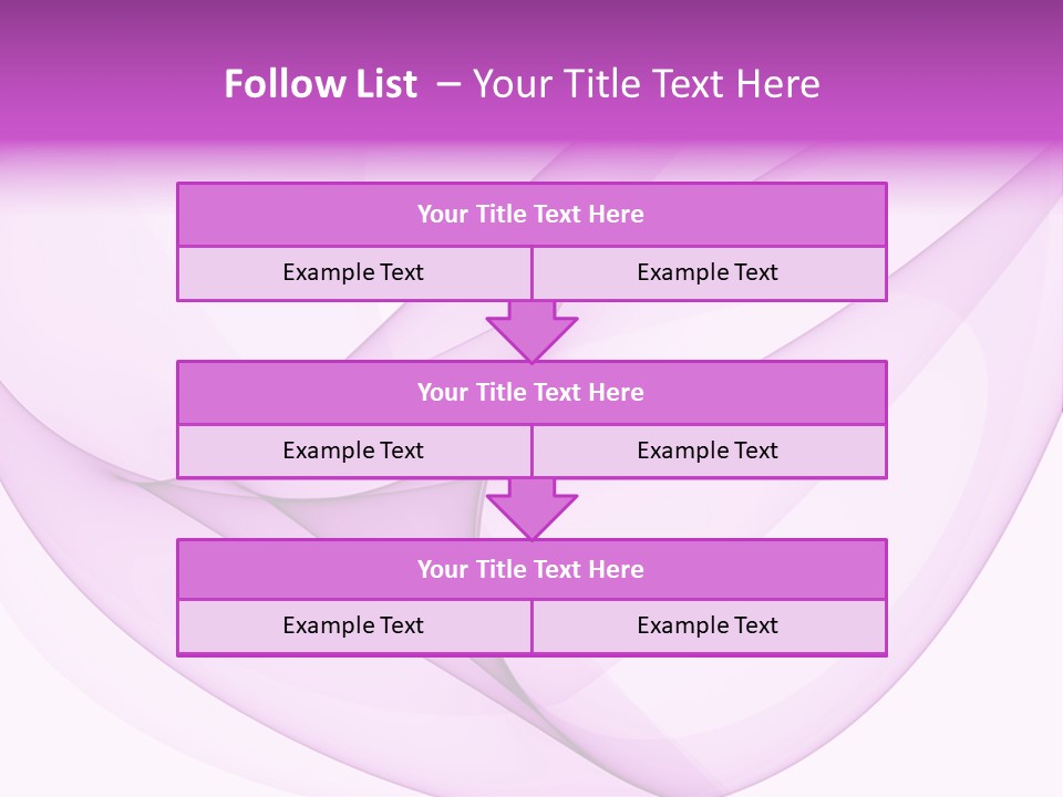 A Purple Abstract Powerpoint Presentation PowerPoint Template
