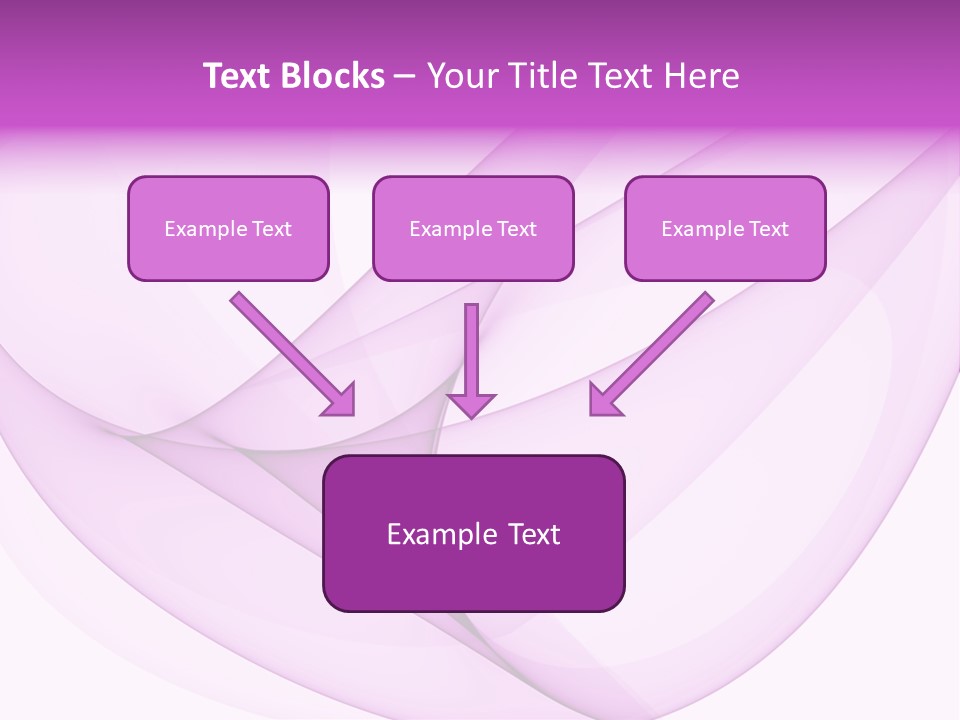 A Purple Abstract Powerpoint Presentation PowerPoint Template
