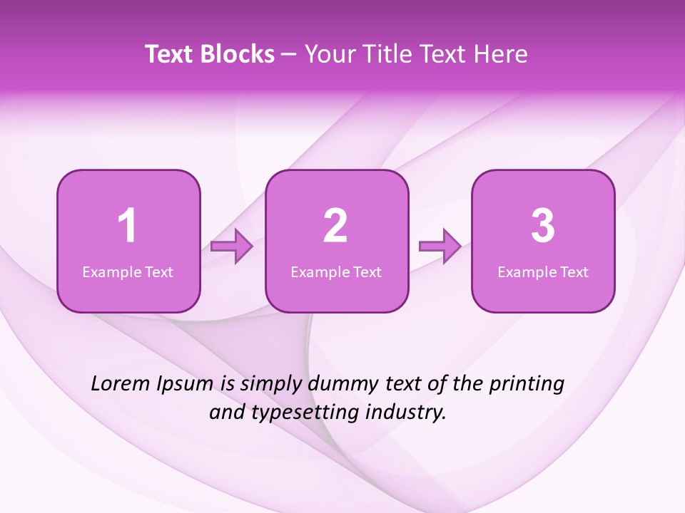 A Purple Abstract Powerpoint Presentation PowerPoint Template