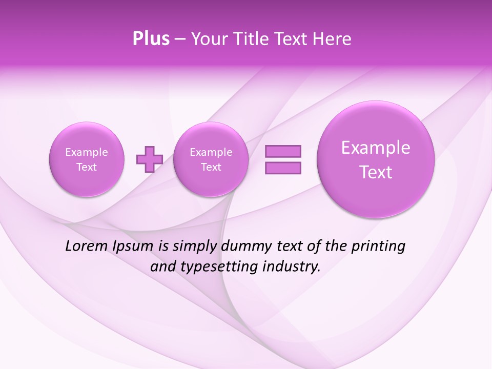 A Purple Abstract Powerpoint Presentation PowerPoint Template
