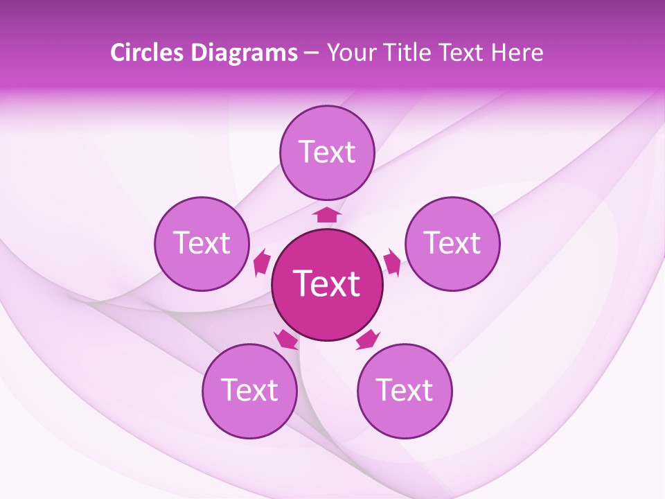 A Purple Abstract Powerpoint Presentation PowerPoint Template