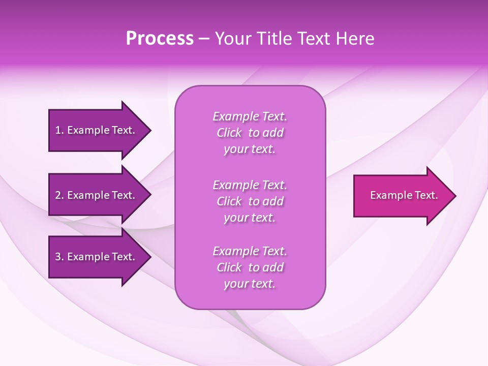 A Purple Abstract Powerpoint Presentation PowerPoint Template