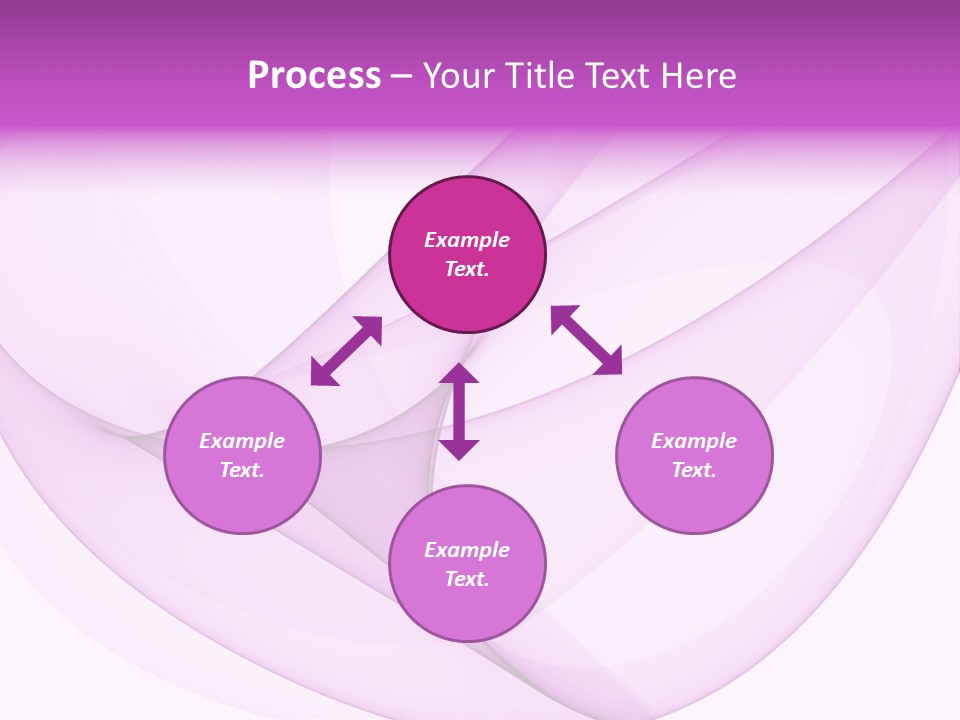 A Purple Abstract Powerpoint Presentation PowerPoint Template