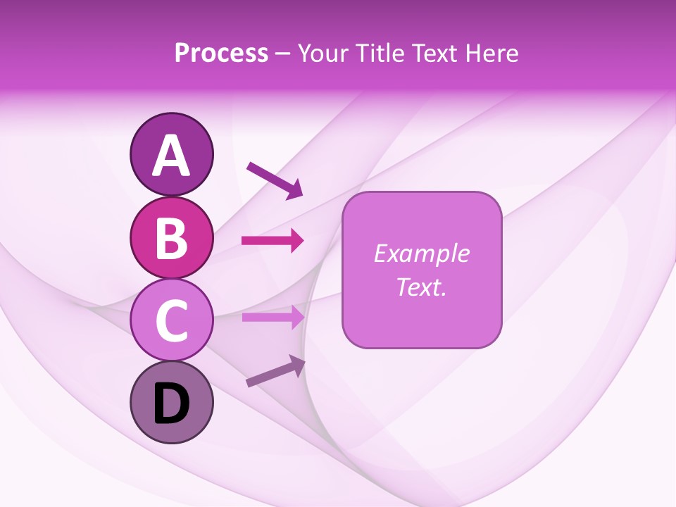 A Purple Abstract Powerpoint Presentation PowerPoint Template