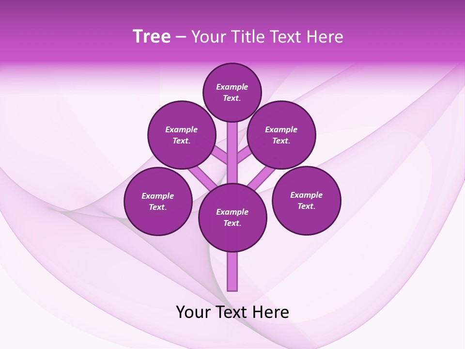 A Purple Abstract Powerpoint Presentation PowerPoint Template