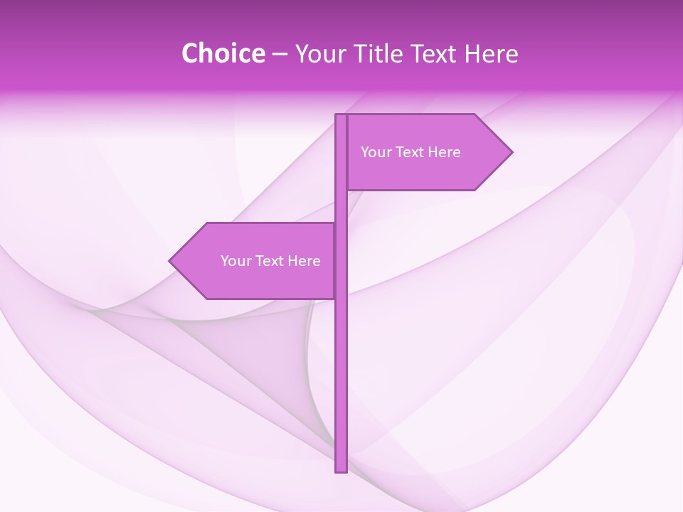 A Purple Abstract Powerpoint Presentation PowerPoint Template
