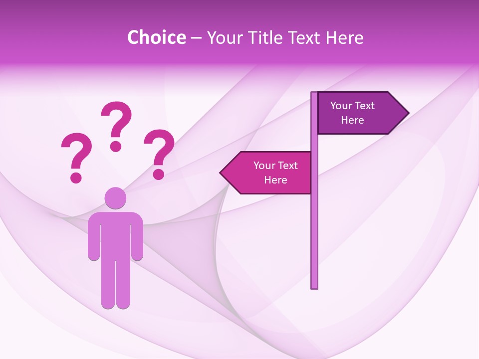 A Purple Abstract Powerpoint Presentation PowerPoint Template