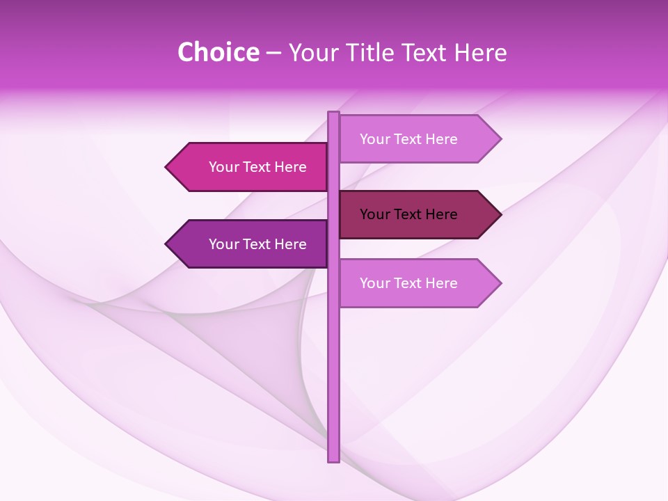 A Purple Abstract Powerpoint Presentation PowerPoint Template
