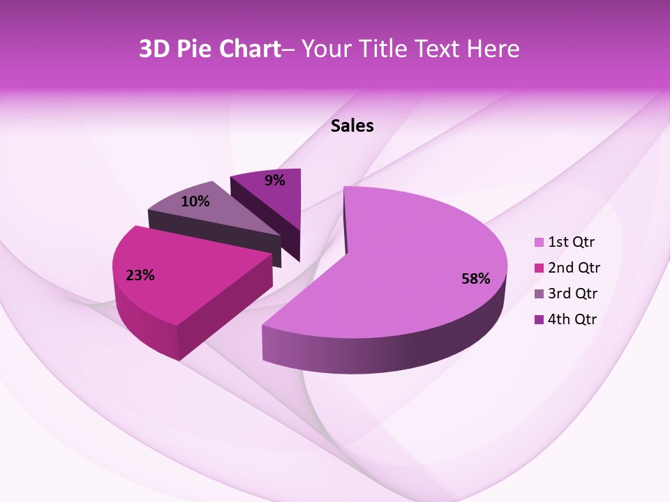 A Purple Abstract Powerpoint Presentation PowerPoint Template