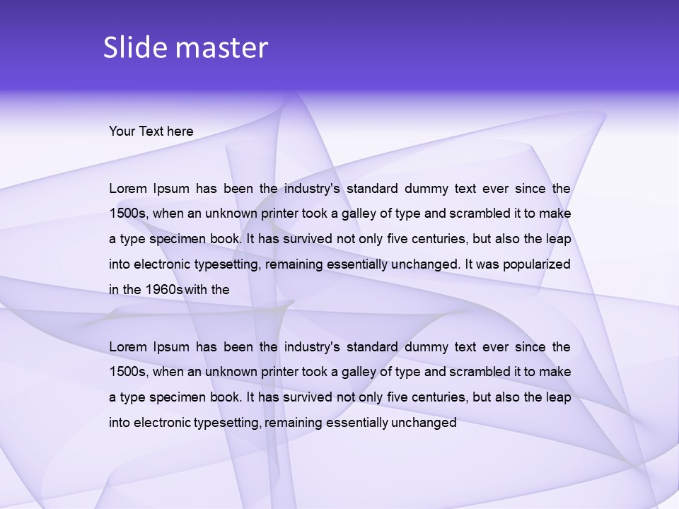 3D Render Abstract Texture Background PowerPoint Template