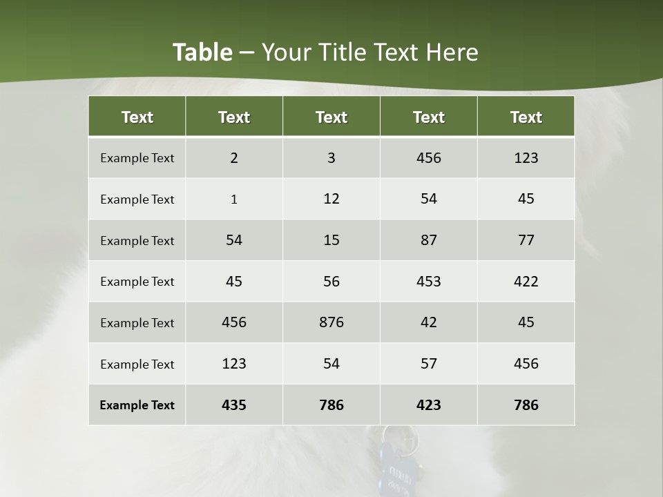 Golden Retriever Puppy PowerPoint Template