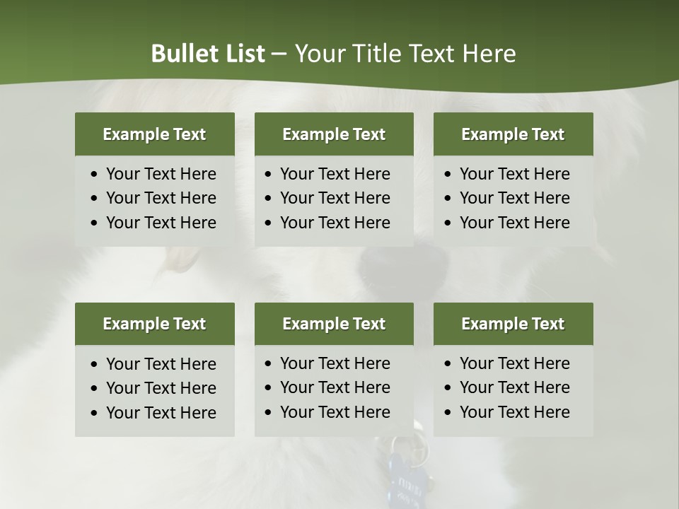 Golden Retriever Puppy PowerPoint Template