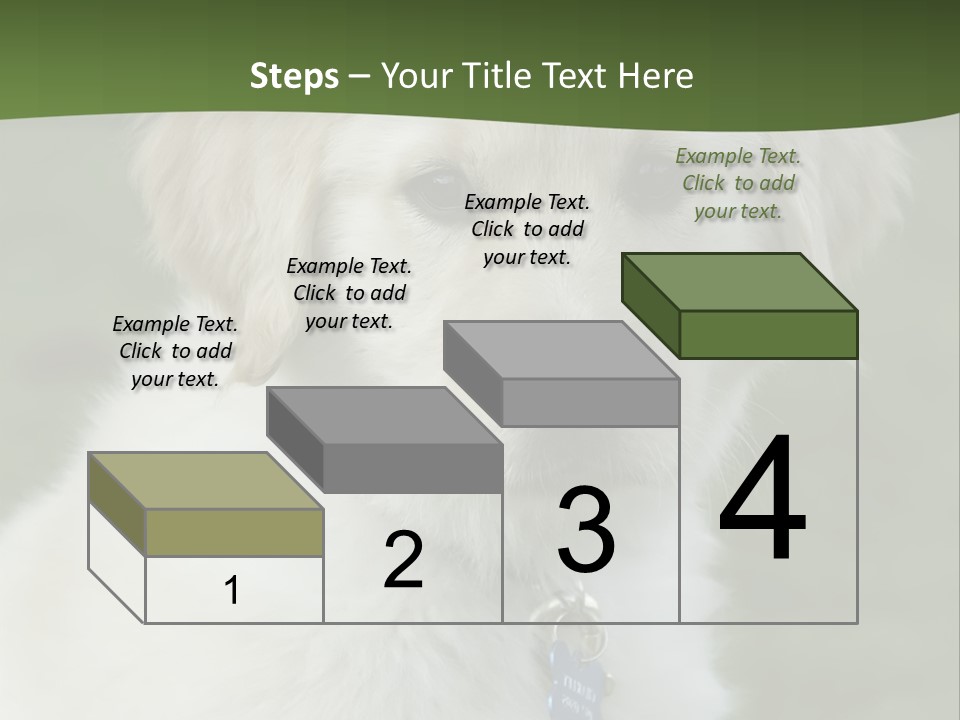 Golden Retriever Puppy PowerPoint Template