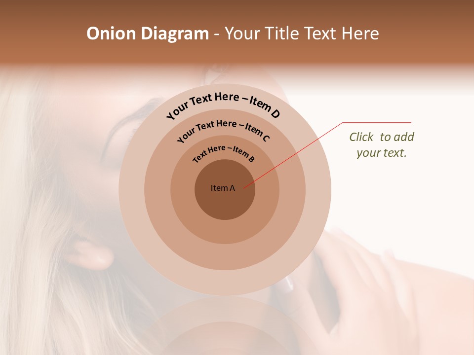 Vintage Aluminum Christmas Tree With Blue Ornaments PowerPoint Template