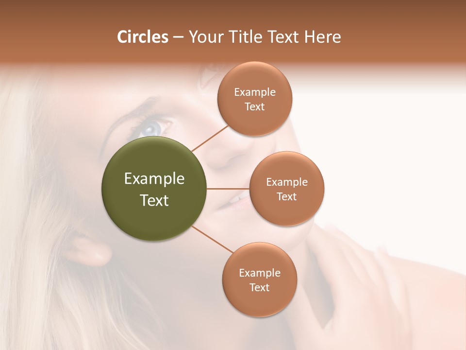 Vintage Aluminum Christmas Tree With Blue Ornaments PowerPoint Template